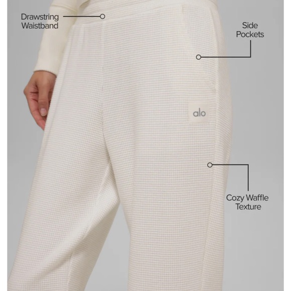 ALO Yoga Pants - ALO Alo Yoga Waffle Joggers